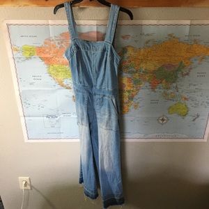 Denim overalls/jumpsuit